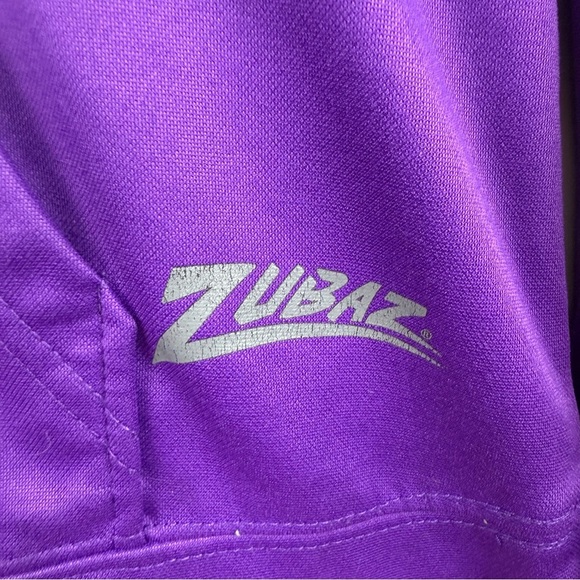 NFL Team Apparel Men’s L Minnesota Vikings Zubaz Hoodie Purple Pullover - Picture 5 of 9